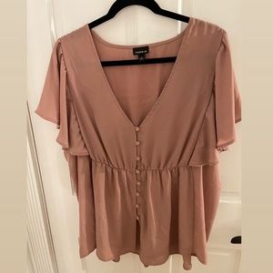 Torrid peplum top - size 1